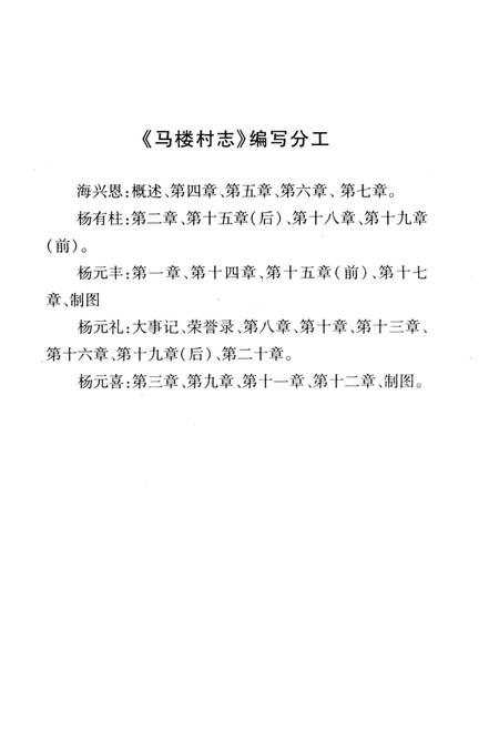 《马楼村志》.pdf电子版_江苏省志插图3 《马楼村志》.pdf电子版_江苏省志插图3