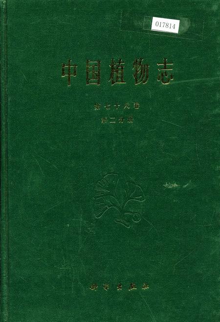 《中国植物志第七十八卷第二分册》.pdf电子版_其他志插图 《中国植物志第七十八卷第二分册》.pdf电子版_其他志插图