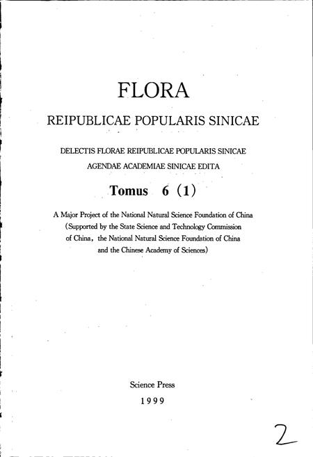 《中国植物志第六卷第一分册》.pdf电子版_其他志插图3 《中国植物志第六卷第一分册》.pdf电子版_其他志插图3