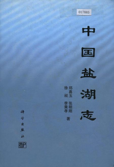 《中国盐湖志》.pdf电子版_其他志