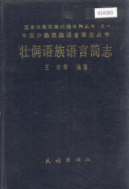 《中国少数民族语言简志壮桐语族语言简志》.pdf电子版_其他志插图