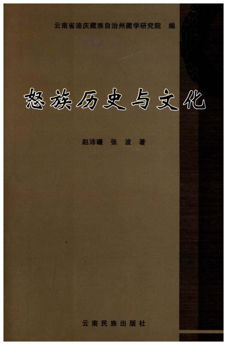 《怒族历史与文化》.pdf电子版_其他志插图
