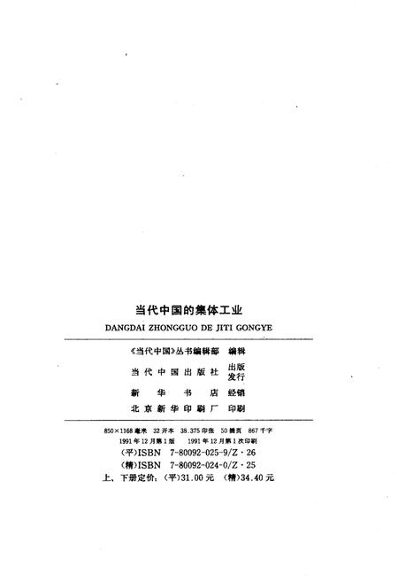 《当代中国的集体工业 下》.pdf电子版_其他志插图2