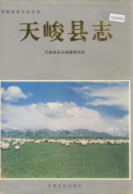 《天峻县志》.pdf电子版_青海省志插图