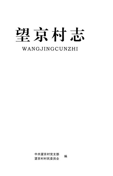 《望京村志》.pdf电子版_山东省志插图1