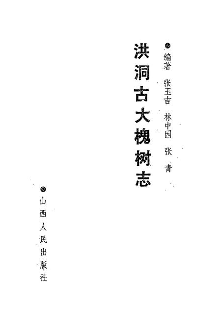 《洪洞古大槐村志》.pdf电子版_山西省志插图1