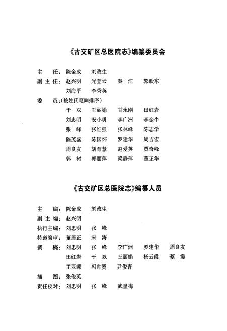 《古交矿区总医院志(1991-2011)》.pdf电子版_山西省志插图2