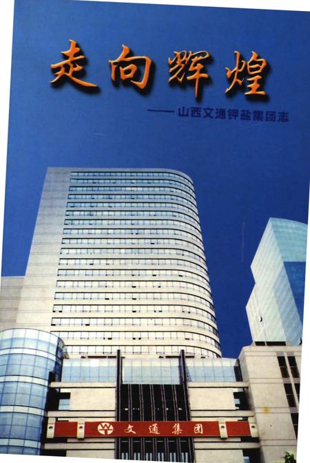 《走向辉煌-山西文通钾盐集团志》.pdf电子版_山西省志
