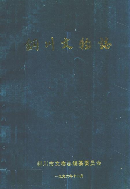 《《铜川文物志》》.pdf电子版_陕西省志
