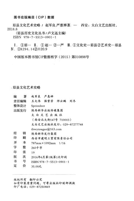 《眉县历史文化丛书 眉县文化艺术史略》.pdf电子版_陕西省志插图2