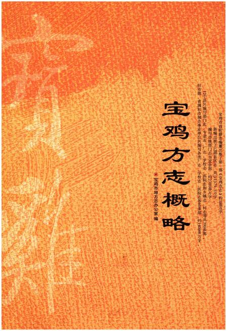 《宝鸡方志概略》.pdf电子版_陕西省志