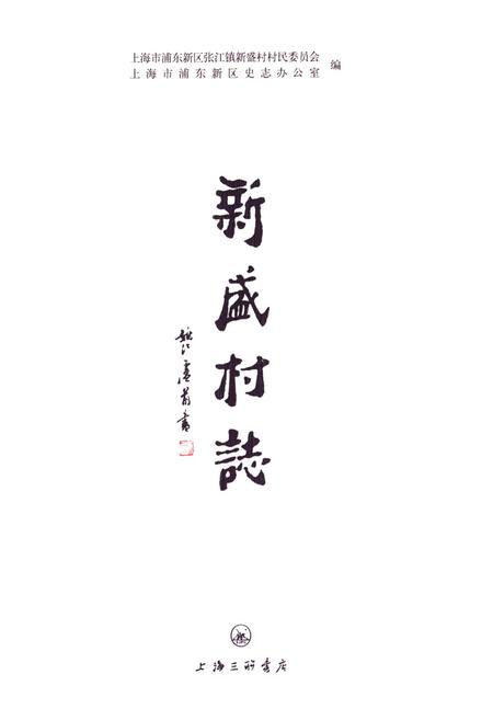 《新盛村志》.pdf电子版_上海市志插图1
