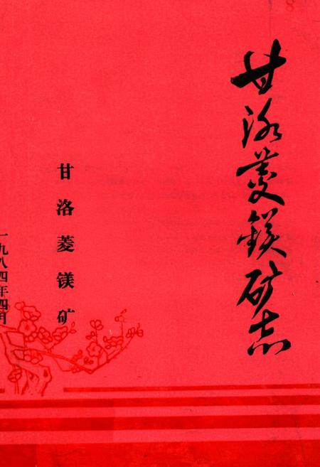 《甘洛菱镁矿志》.pdf电子版_四川省志插图