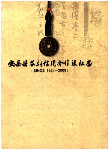 《安岳县农村信用合作联社志(1954-2009)》.pdf电子版_四川省志插图