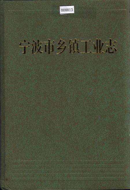 《宁波市乡镇工业志》.pdf电子版_浙江省志