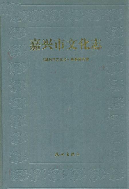 《嘉兴市文化志》.pdf电子版_浙江省志插图