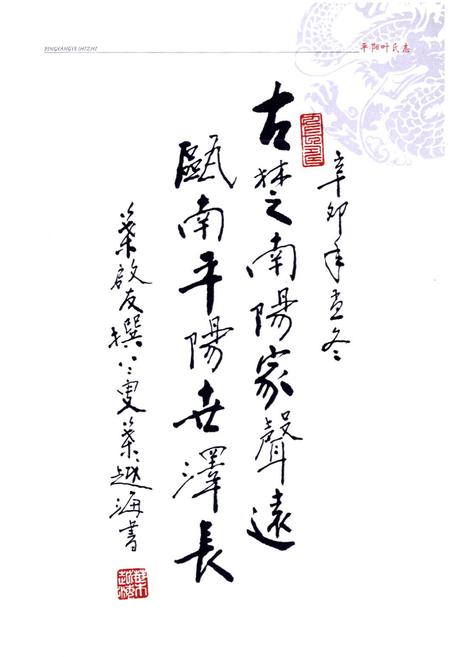 《《平阳叶氏志》》.pdf电子版_浙江省志插图3