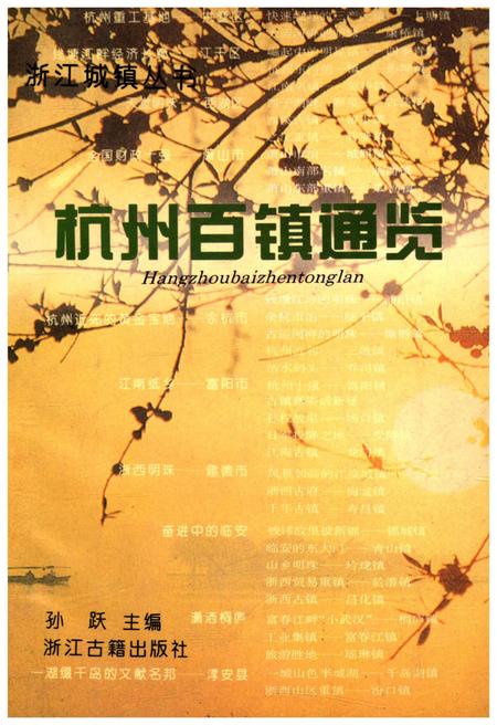 《杭州百镇通览》.pdf电子版_浙江省志插图