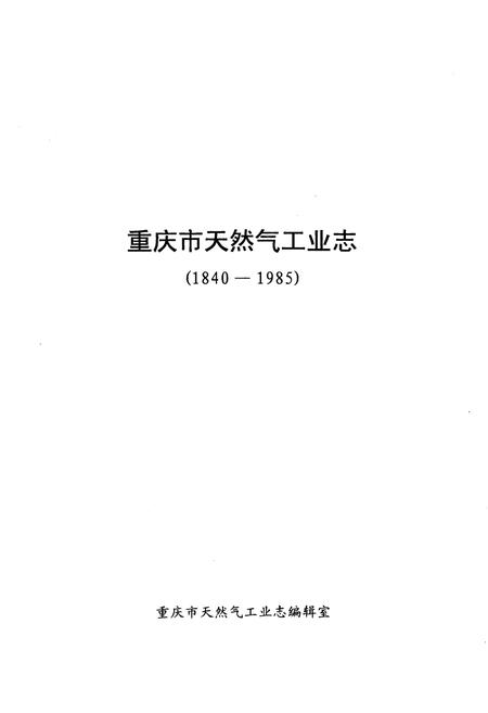 《重庆市天然气工业志》.pdf电子版_重庆市志插图1