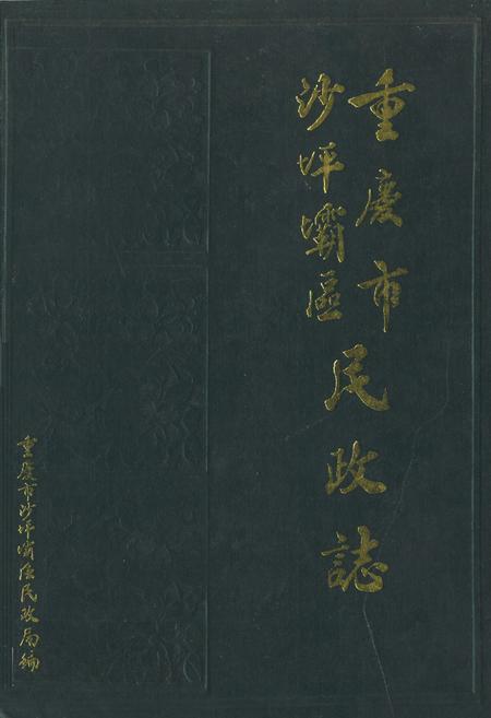《重庆市沙坪坝区民政志》.pdf电子版_重庆市志插图