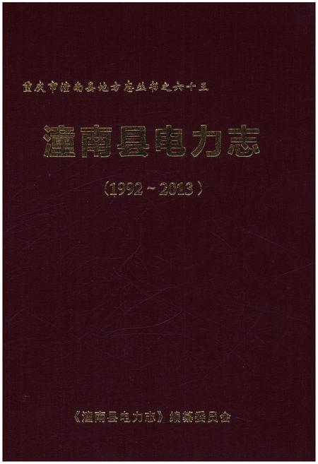 《潼南县电力志 1992-2013》.pdf电子版_重庆市志