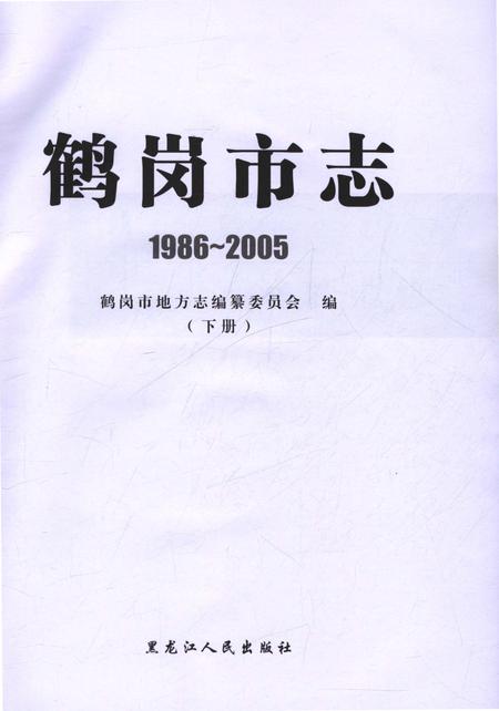 《鹤岗市志1986-2005下册》.pdf电子版_黑龙江省志插图1