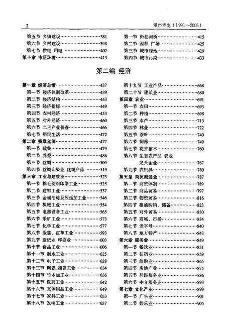 《湖州市志1991-2005下》.pdf电子版_浙江省志插图3