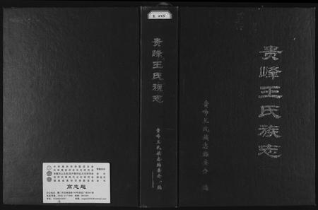 福建王氏族谱-贵峰王氏族志.pdf电子版插图