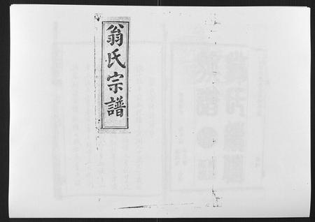 福建翁氏族谱-翁氏宗谱[10卷首末各1卷].pdf电子版