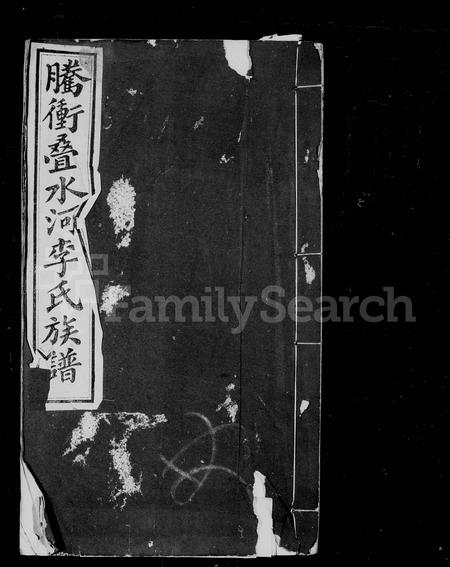 云南李氏族谱-腾冲叠水河李氏家谱.pdf电子版