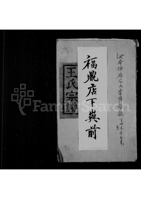 福建王氏族谱-王氏宗谱.pdf电子版插图