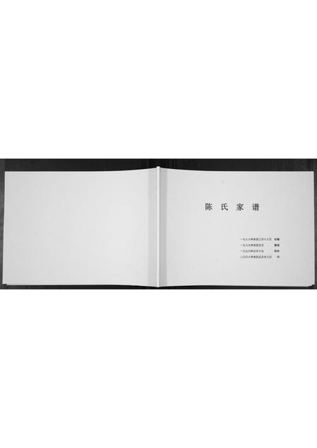 河南陈氏族谱-陈氏家谱[不分卷].pdf电子版