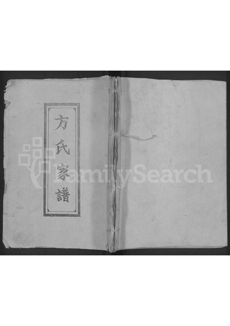 河南方氏族谱-方氏家谱 [不分卷].pdf电子版插图