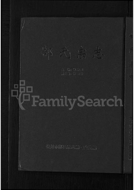 河南郜氏族谱-郜氏宗志 [不分卷].pdf电子版