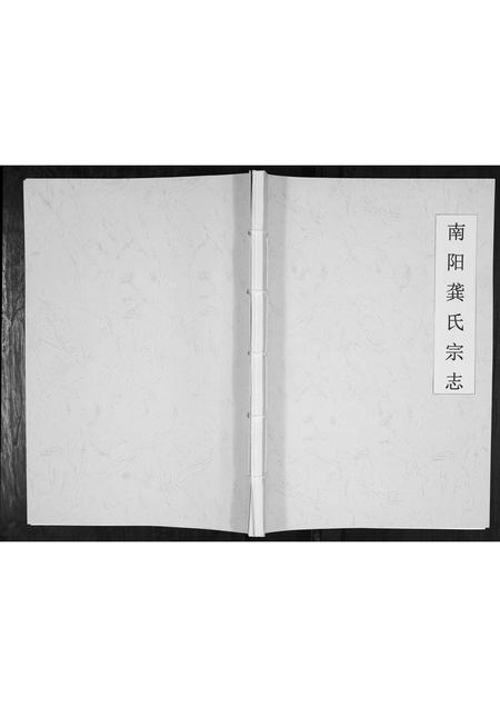 河南龚氏族谱-南阳龚氏宗志[不分卷].pdf电子版