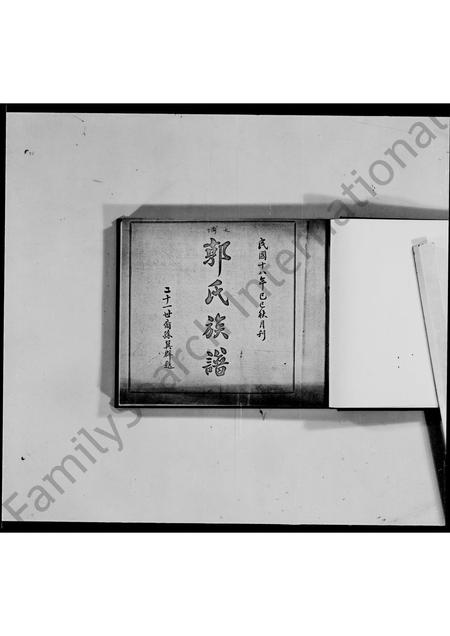 广东郭氏族谱-大埔郭氏族谱 [2卷].pdf电子版