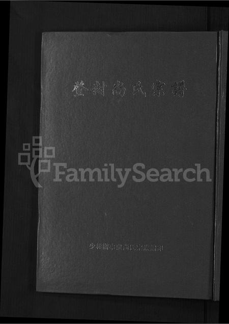 河南尚氏族谱-登封尚氏宗谱 [不分卷].pdf电子版