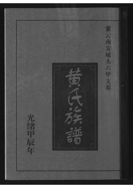 福建黄氏族谱-紫云南安埔头黄氏族谱.pdf电子版插图