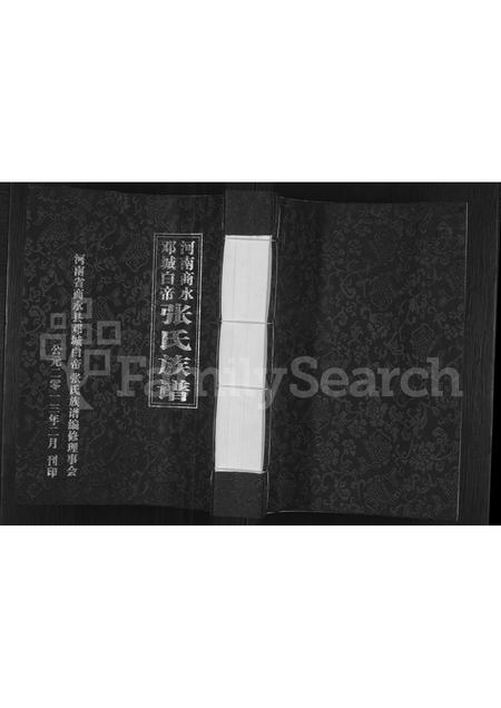 河南张氏族谱-河南商水邓城白帝张氏族谱 [13卷].pdf电子版插图