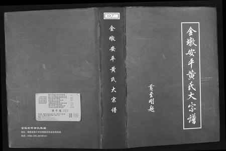 福建黄氏族谱-金墩安平黄氏大宗谱.pdf电子版插图