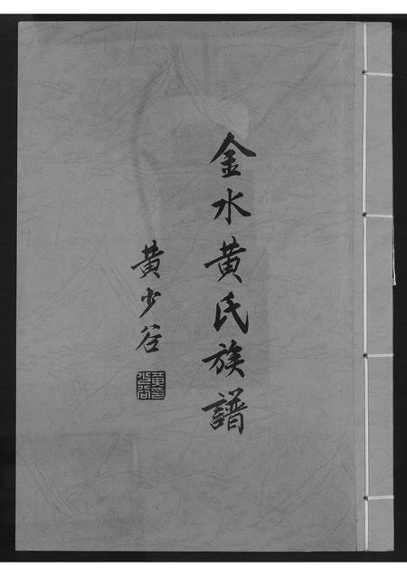 福建黄氏族谱-金水黄氏族谱.pdf电子版插图