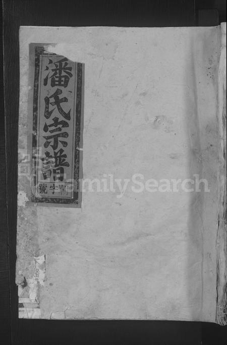 江西、福建潘氏族谱-潘氏族谱.pdf电子版插图