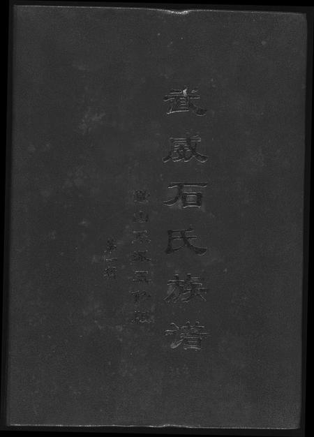广东石氏族谱-武威石氏族谱崇山系派五修版.pdf电子版插图