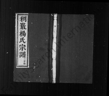 义乌杨氏族谱-稠巖杨氏合族宗谱 ： [37卷](别名：义乌稠巖杨氏宗谱).pdf电子版插图