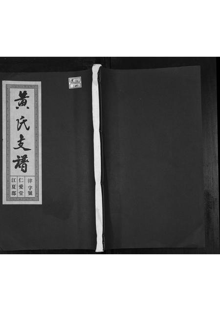 安徽黄氏族谱-黄氏支谱.pdf电子版插图