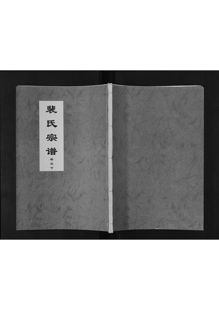 安徽裴氏族谱-裴氏宗谱[6卷].pdf电子版插图
