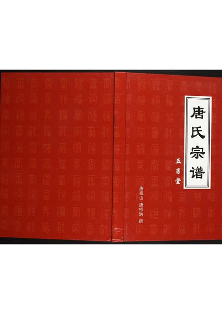 安徽唐氏族谱-唐氏宗谱.pdf电子版