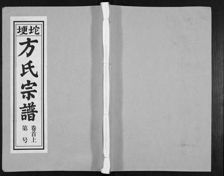 安徽方氏族谱-方氏族谱[10卷首2卷末1卷].pdf电子版插图