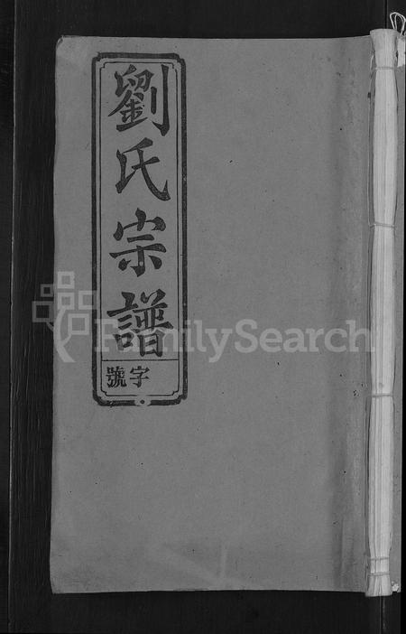 安徽刘氏族谱-刘氏宗谱 [不分卷].pdf电子版插图