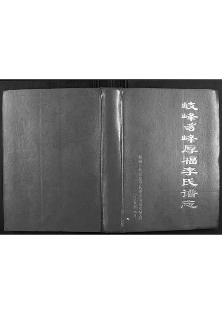 福建李氏族谱-岐峰豸峰厚福李氏谱志.pdf电子版插图 福建李氏族谱-岐峰豸峰厚福李氏谱志.pdf电子版插图